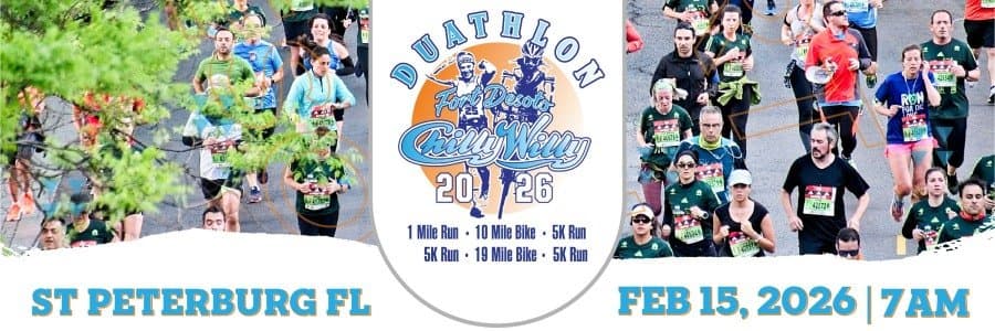 Swim start at a triathlon event