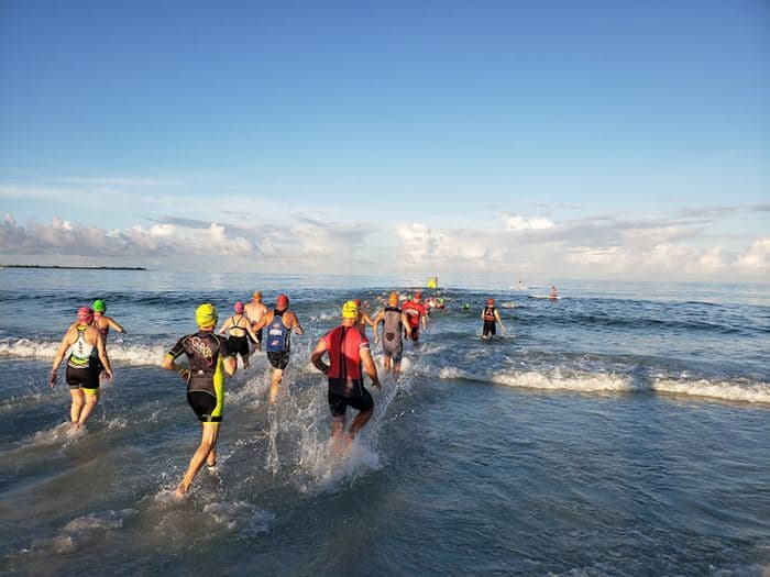 Race day action at Fort De Soto